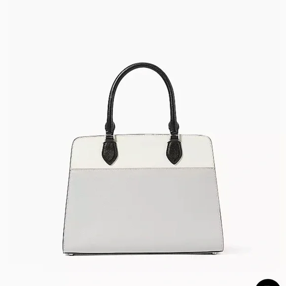 Kate Spade Madison Colorblock Saffiano Leather Medium Satchel
Platinum Grey
NWT - Picture 6 of 16
